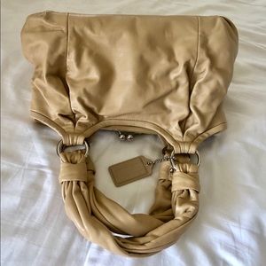 Coach Kissel satchel cowhide leather